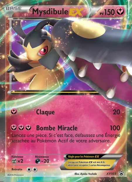 Mysdibule EX, carte Pokémon XY 103 — extension Promo XY