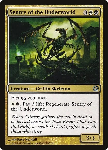 Sentry of the Underworld, Magic card THS 202 — Theros set