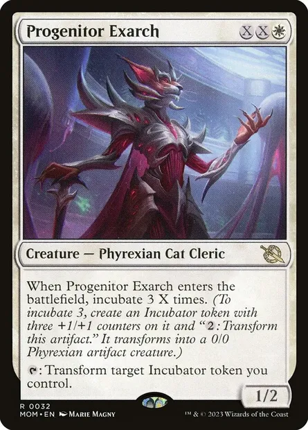 Progenitor Exarch, Magic card MOM 32 — March of the Machine set