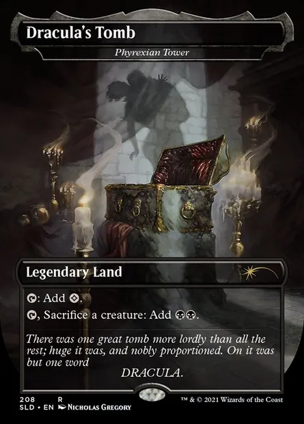 Tour phyrexiane, carte Magic SLD 208 — extension Secret Lair Drop