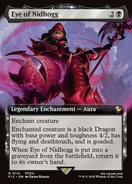 Eye of Nidhogg, Magic card FIC 115 — Final Fantasy Commander set
