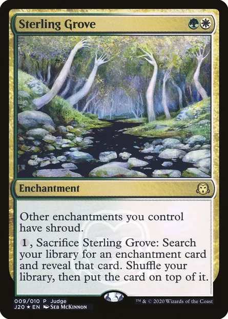 Bosquet solide, carte Magic J20 9 — extension Judge Gift Cards 2020