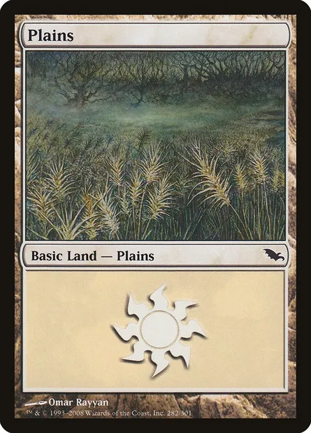 Plains, Magic card SHM 282 — Shadowmoor set