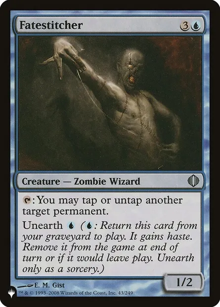 Sutureur de destin, carte Magic PLST ALA-43 — extension The List
