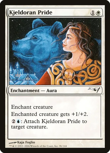 Kjeldoran Pride, Magic card CST 9b — Coldsnap Theme Decks set