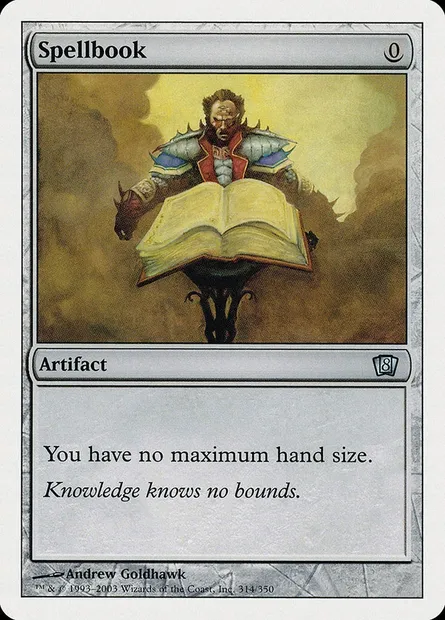 Spellbook, Magic card 8ED 314 — Eighth Edition set