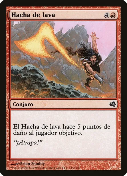 Lava Axe, Magic card PS11 115 — Salvat 2011 set