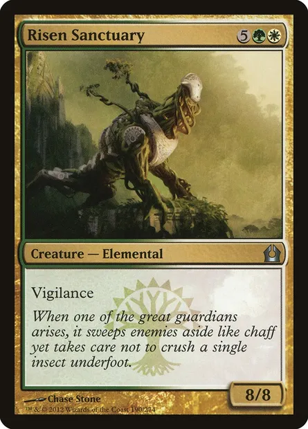 Risen Sanctuary, Magic card RTR 190 — Return to Ravnica set