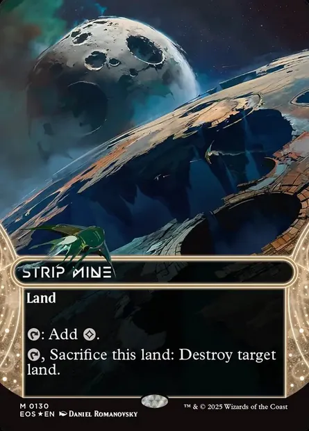Strip Mine, Magic card EOS 130 — Edge of Eternities: Stellar Sights set