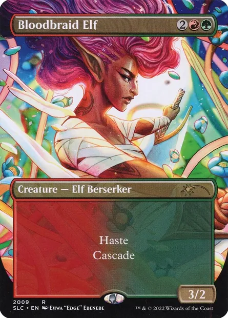 Bloodbraid Elf, Magic card SLC 2009 — Secret Lair Countdown set