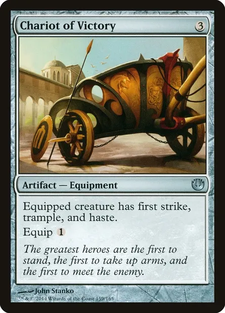 Chariot of Victory, Magic card JOU 159 — Journey into Nyx set