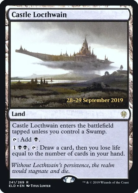Castle Locthwain, Magic card PELD 241s — Throne of Eldraine Promos set