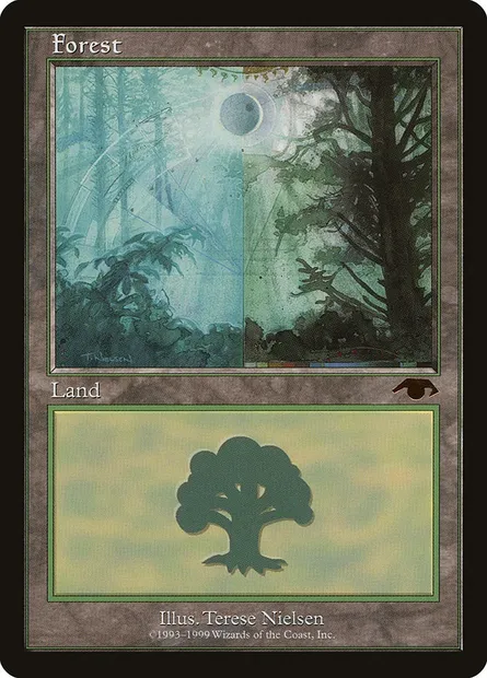 Forest, Magic card PGRU 5 — Guru set