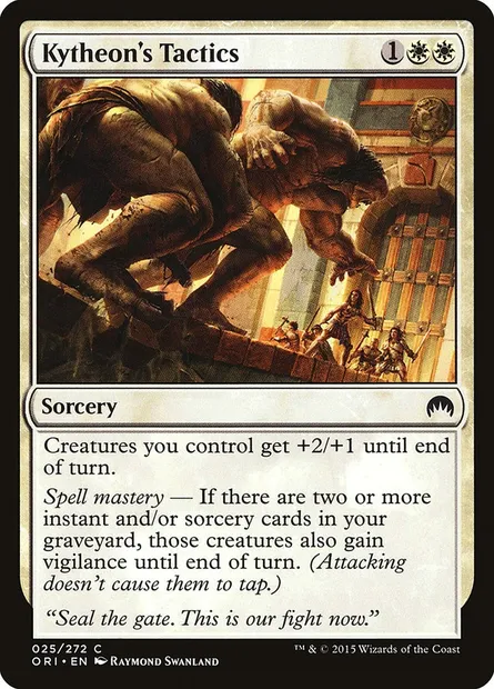 Kytheon's Tactics, Magic card ORI 25 — Magic Origins set