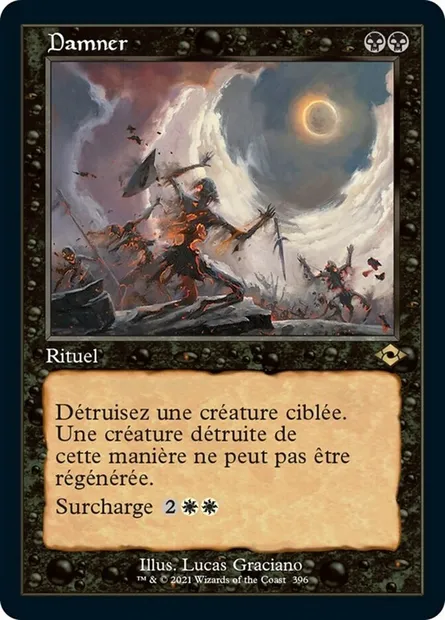 Damner, carte Magic MH2 396 — extension Horizons du Modern 2