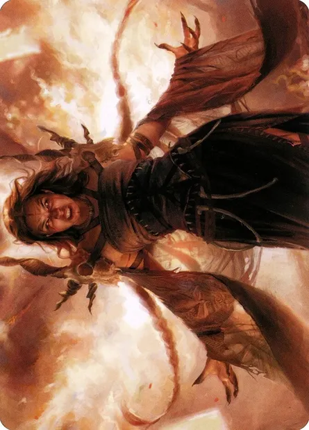 Dragon's Rage Channeler // Dragon's Rage Channeler, carte Magic AMH2 35 — extension Modern Horizons 2 Art Series
