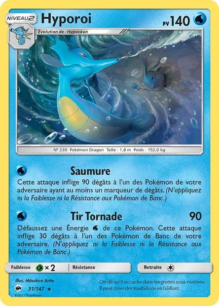 Hyporoi, carte Pokémon BUS 31 — extension Ombres Ardentes