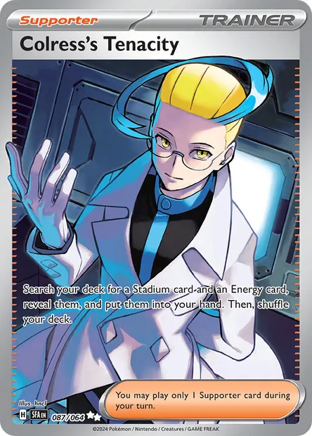 Colress's Tenacity, Pokémon card SFA 087 — Shrouded Fable set