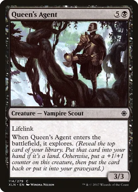 Queen's Agent, Magic card XLN 114 — Ixalan set