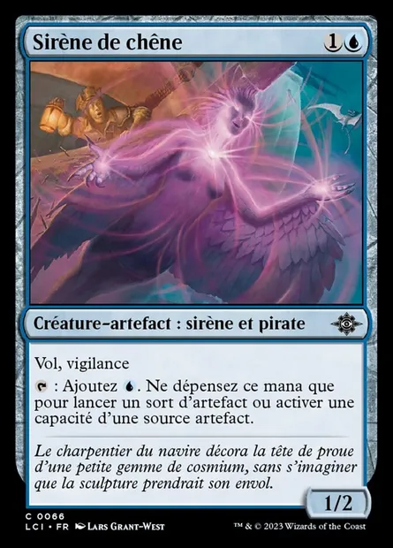 Sirène de chêne, carte Magic LCI 66 — extension The Lost Caverns of Ixalan