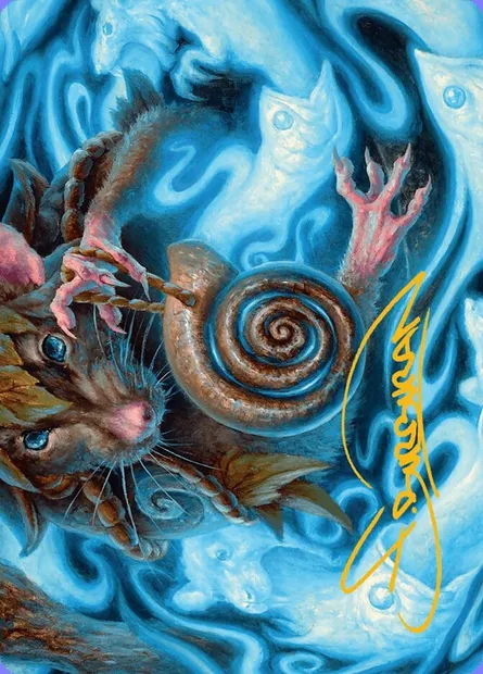Mind Spiral // Mind Spiral, Magic card ABLB 8 — Bloomburrow Art Series set