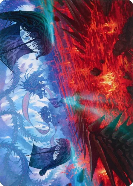 Invasion of Kaldheim // Invasion of Kaldheim, Magic card AMOM 33 — March of the Machine Art Series set