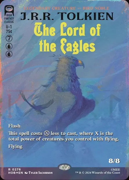 The Lord of the Eagles, Magic card HOB 276 — The Hobbit set