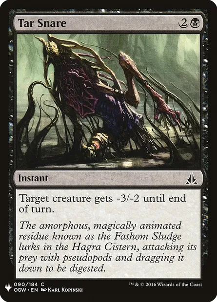 Tar Snare, Magic card PLST OGW-90 — The List set