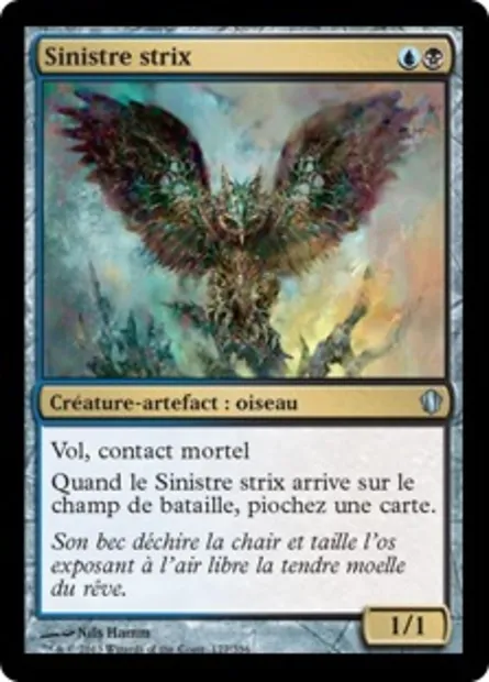 Sinistre strix, carte Magic C13 177 — extension Commander 2013