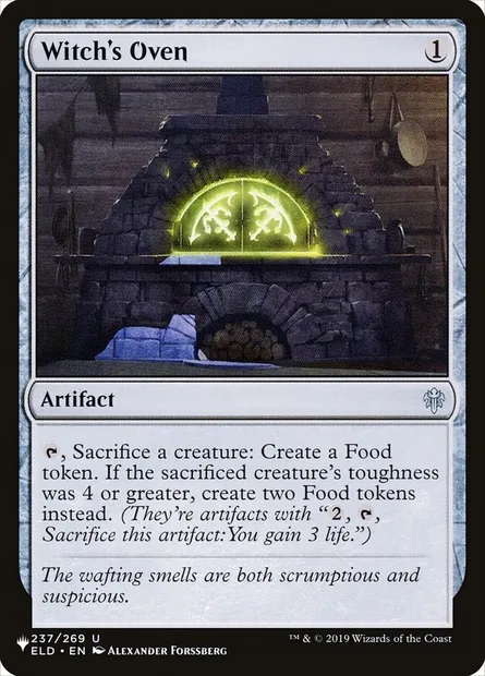 Four de l'envoûteuse, carte Magic PLST ELD-237 — extension The List