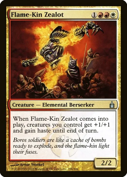 Zélateur sangpyre, carte Magic RAV 206 — extension Ravnica: La Cité des Guildes