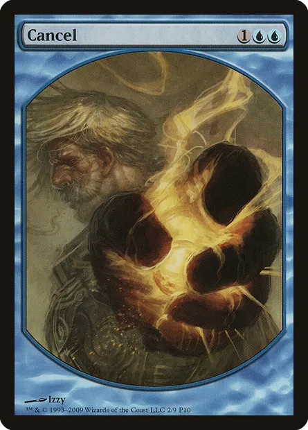 Cancel, Magic card P10 2 — Magic Player Rewards 2010 set