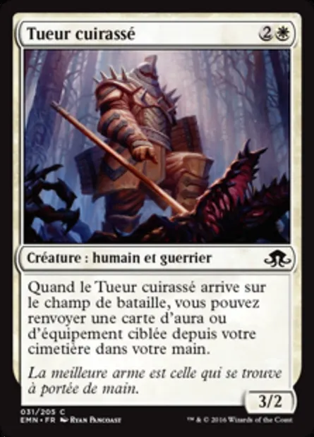 Tueur cuirassé, carte Magic EMN 31 — extension La lune hermétique