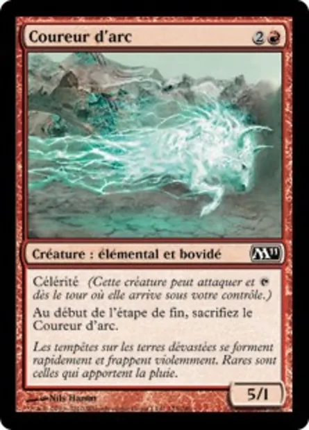 Coureur d'arc, carte Magic M11 123 — extension Magic 2011