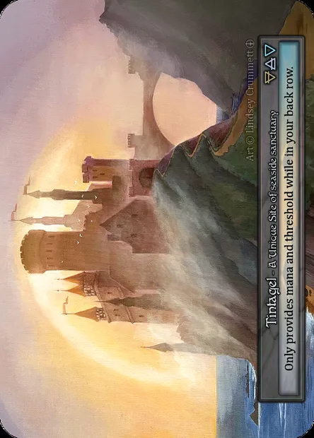 Tintagel, carte Sorcery ATH 218 — extension Arthurian Legends