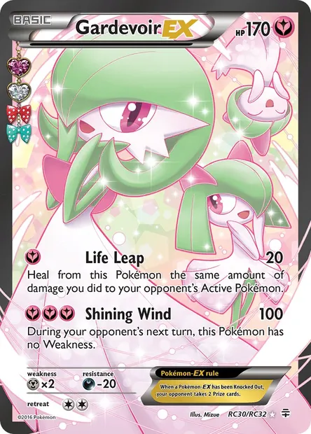 Gardevoir EX, Pokémon card GEN RC30 — Generations set