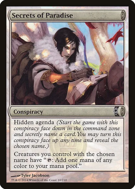 Secrets of Paradise, carte Magic CNS 10 — extension Conspiration