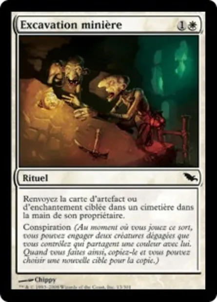 Excavation minière, carte Magic SHM 13 — extension Sombrelande
