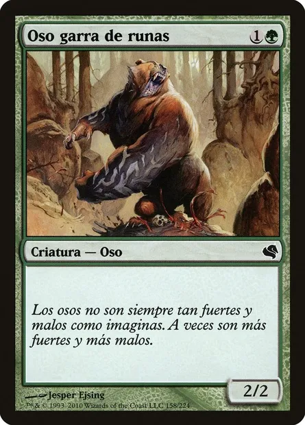 Ours runegriffe, carte Magic PS11 158 — extension Salvat 2011