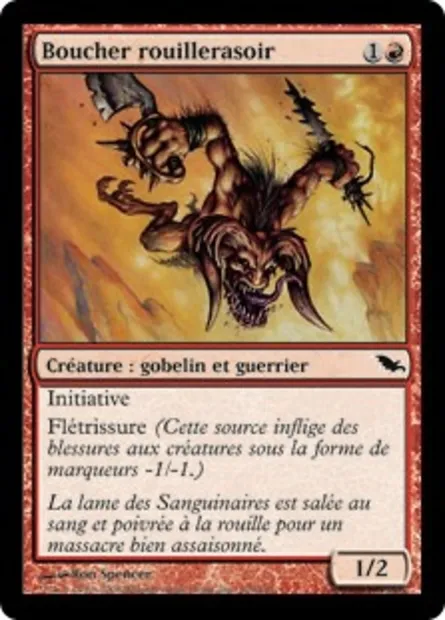 Boucher rouillerasoir, carte Magic SHM 105 — extension Sombrelande