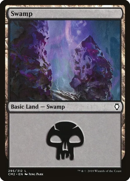 Marais, carte Magic CM2 295 — extension Commander Anthology Volume II