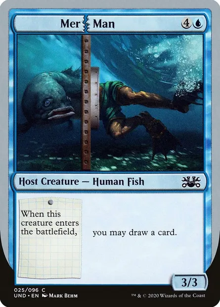 Mer Man, Magic card UND 25 — Unsanctioned set