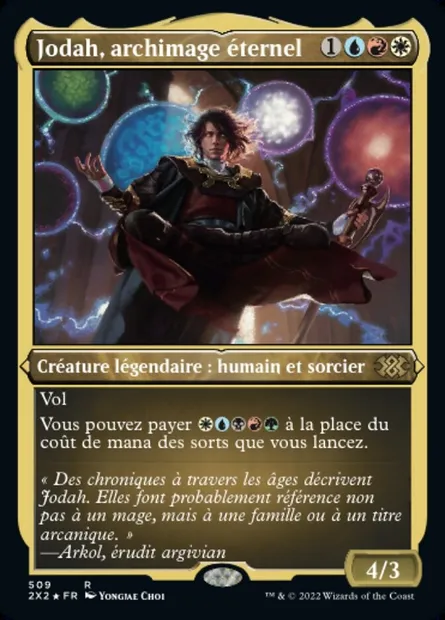Jodah, archimage éternel, carte Magic 2X2 509 — extension Double Masters 2022