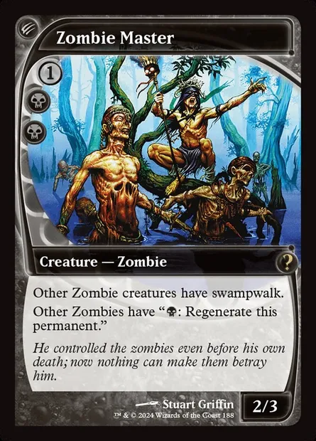 Zombie Master, Magic card MB2 188 — Mystery Booster 2 set