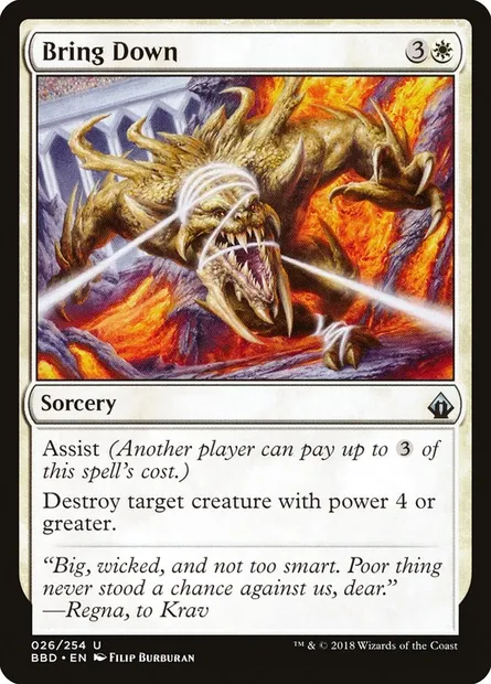 Bring Down, carte Magic BBD 26 — extension Battlebond