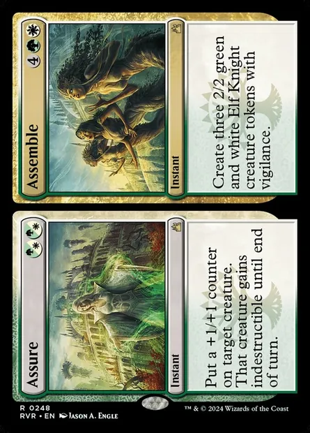Assure // Assemble, Magic card RVR 248 — Ravnica Remastered set