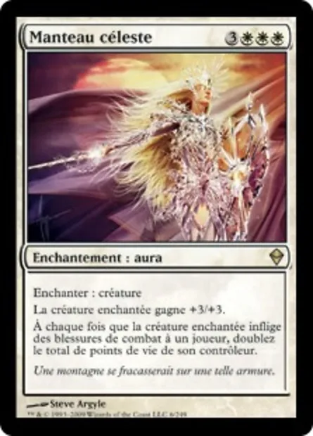 Manteau céleste, carte Magic ZEN 6 — extension Zendikar