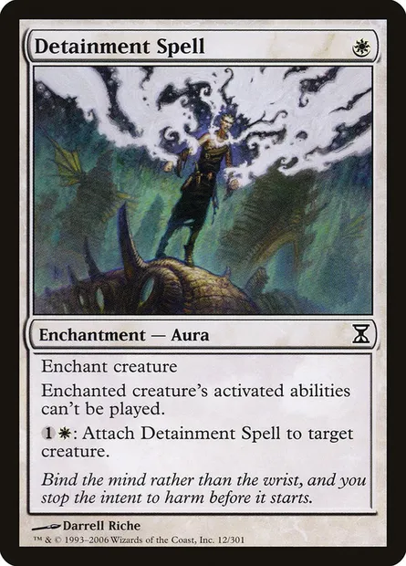 Detainment Spell, Magic card TSP 12 — Time Spiral set