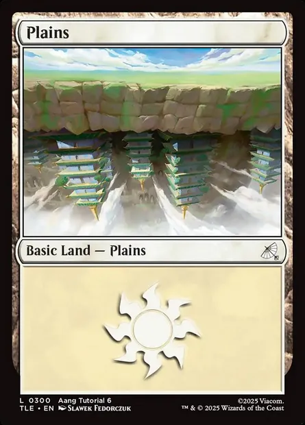 Plains, Magic card TLE 300 — Avatar: The Last Airbender Eternal set