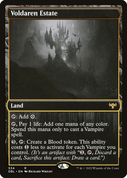 Domaine Voldaren, carte Magic DBL 534 — extension Innistrad : Double Programme